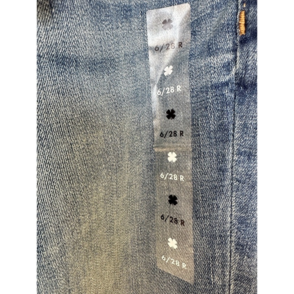 Lucky Brand Sweet Jeans Womens 6/28 Blue Denim Medium Wash Mid Rise Straight Leg - Picture 3 of 10